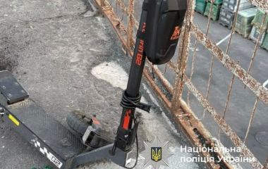 Загибель школяра після падіння з самоката: поліція посилить контроль за неповнолітніми кермувальниками