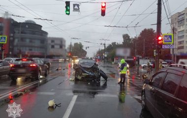 На Східному сталася аварія з потерпілими
