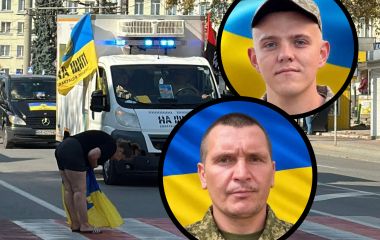 Тернопіль зустрів траурні кортежі з двома полеглими захисниками