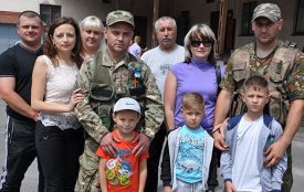 Бійці міліцейського батальйону “Тернопіль” повернулися додому
