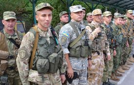 В зону АТО поїхало 50 бійців батальйону “Тернопіль”