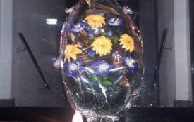 Тернополяни під російським банком пили "поминальну каву" (ФОТО)