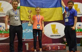 Тернопільська борчиня виборола "бронзу" у сербському Белграді