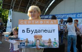 Путівку у Будапешт від "RIA плюс" виграла тернополянка Тетяна Головата