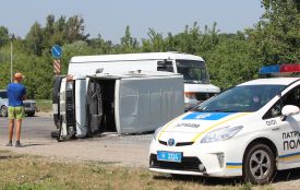 П'яний водій-утікач добровільно здався правоохоронцям