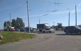 На об'їзній до Гаївського перехрестя довжелезний затор