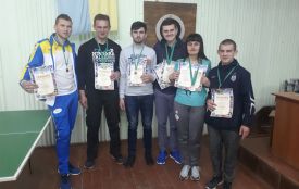 "Інваспорт" провів змагання з настільного тенісу серед спортсменів з інвалідністю
