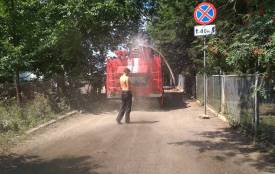 Відео дня: Пожежна машина освіжає фестивальників
