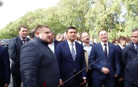 Як Гройсман дорогу Тернопіль-Львів інспектував