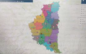 Інтерактивна карта Тернопільської області “розмовляє” чотирма мовами