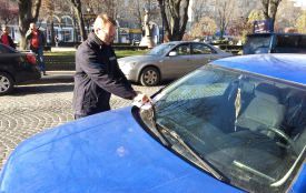 Понад 500 гривень штрафу за неправильно припаркований автомобіль тепер платитимуть водії у Тернополі