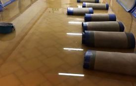 На Танцорова затопило зал, де займаються айкідо. Тренер просить допомоги у відновленні
