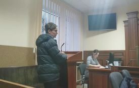 Суд над Овчаруком: понята заявила, що підписала незаповнений бланк патрульних
