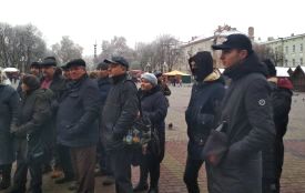 Транспортне віче в Тернополі: людей менше, але здаватись не думають