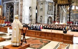Тернопільський хор співав під час святкової служби у Ватикані
