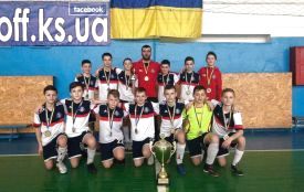 Юнаки з Тернополя стали чемпіонами України з футзалу