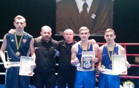 Тернопільські боксери завоювали три нагороди на Всеукраїнських змаганнях