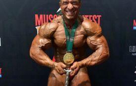 Бодібілдер Олег Кривий став абсолютним чемпіоном у Ірландії
