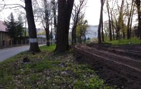 У парку “Загребелля” роблять велодоріжку
