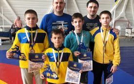 Тернопільські борці здобули чотири нагороди на Закарпатті