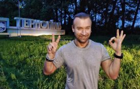 Фото дня: Олег Винник уже приїхав у Тернопіль