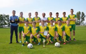 Тернополяни тріумфували у юнацькій лізі з футболу