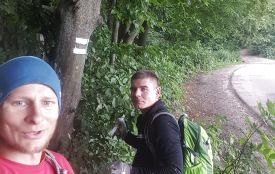 У Кутківецьму лісі тернополяни зробили маркований маршрут для бігунів та велосипедистів