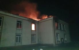На Тернопільщині згорів цілий поверх школи