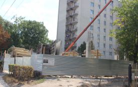 Студенти занепокоєні через будівництво на території кооперативного гуртожитку: що там буде та для кого