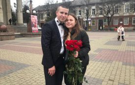 Відео дня: тернополянин освідчився коханій на Театральному майдані