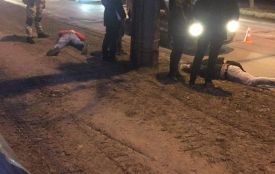 На «Бамі» багато поліції і спецслужб. Затримали невідомих на дорогих авто (оновлюється)