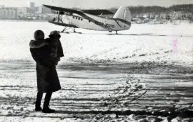 Сани, коні і "кукурудзяник" на Ставі: як у Тернополі колись свято Зими святкували