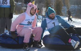 З’їжджали з гірок на тюбах та лопатах: як студенти змагались у Savich park
