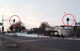 Чому попри обіцянки третій тиждень не працює світлофор на небезпечній ділянці поблизу Тернополя