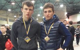 Тернопільські борці здобули дві медалі юніорського чемпіонату України