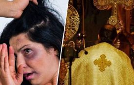 «Він каже, що колись вб’є мене»: священник порізав свою дружину ножем для хліба, але потім вибачився (18+)
