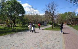ФОТО ДНЯ. Тернопіль став настільки чистим, що в парк повернулися "міфічні істоти"