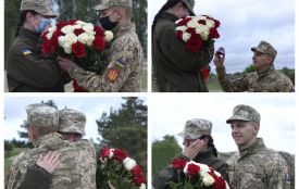 "Ти - мій світ, моя удача і душа": зворушливе освідчення на полігоні. Кохана сказала: "Так!"