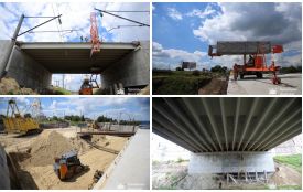 На новому Гаївському мості буде облаштовано шість смуг для руху транспорту. Що уже зробили? (ФОТО)