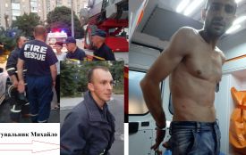 «Мене хочуть вбити»: 28-річний чоловік погрожував стрибнути з 8 поверху та вимагав, аби приїхали журналісти (ВІДЕО)