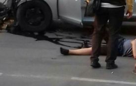 На Купчинського ДТП з потерпілими: не розминулися бус та легківка (ОНОВЛЕНО)