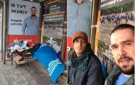 Як насмішка перетворилася у допомогу: безхатько з Тернополя став відомим через агітаційну рекламу