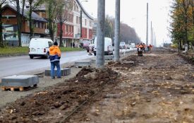 На вул. Тарнавського частково перекритий рух транспорту