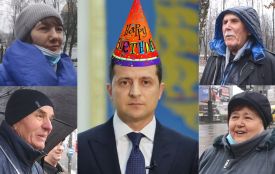 "Бажаю йому пенсію, як у мене": як тернополяни Зеленського з Днем Народження вітали