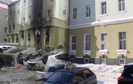 З одного ракурсу: погром біля міліції та намети на майдані. Як виглядав Тернопіль під час Євромайдану