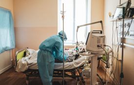У лікарнях Тернополя поступово зменшується кількість хворих на COVID-19. Скільки пацієнтів на ШВЛ?