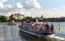 З 1 червня змінюється тариф на водні прогулянки теплоходами на Тернопільському ставі