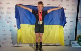 Аліна Дадерко з Хоросткова виборола «золото» на Чемпіонаті Європи з важкої атлетики
