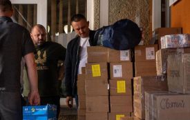 Сергій Надал: «З Тернополя допомога нашим хлопцям на передовій  йде постійно» (пресслужби)