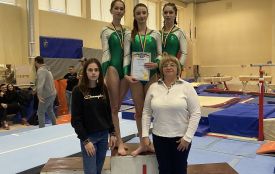 Спортсменки з Тернополя вибороли третє місце на чемпіонаті України зі спортивної гімнастики
